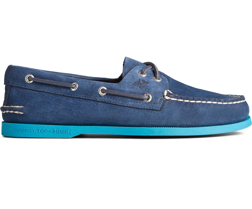 Comprar Zapatos del Barco Sperry Hombre - Authentic Original 2-Eye Color  Sole Azul Marino Azules
